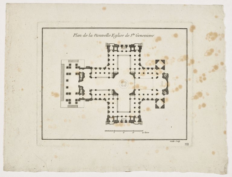 Plan du Panthéon